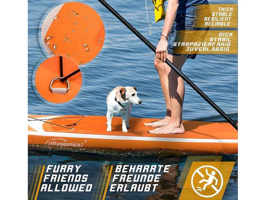 Sup Board Kraken 366 Cm - Oranje - Incl. Accessoires-Vente-unique Discount
