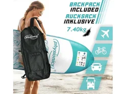 Sup Board Nymphe 305 Cm - Mintgroen - Incl. Accessoires-Vente-unique Clearance