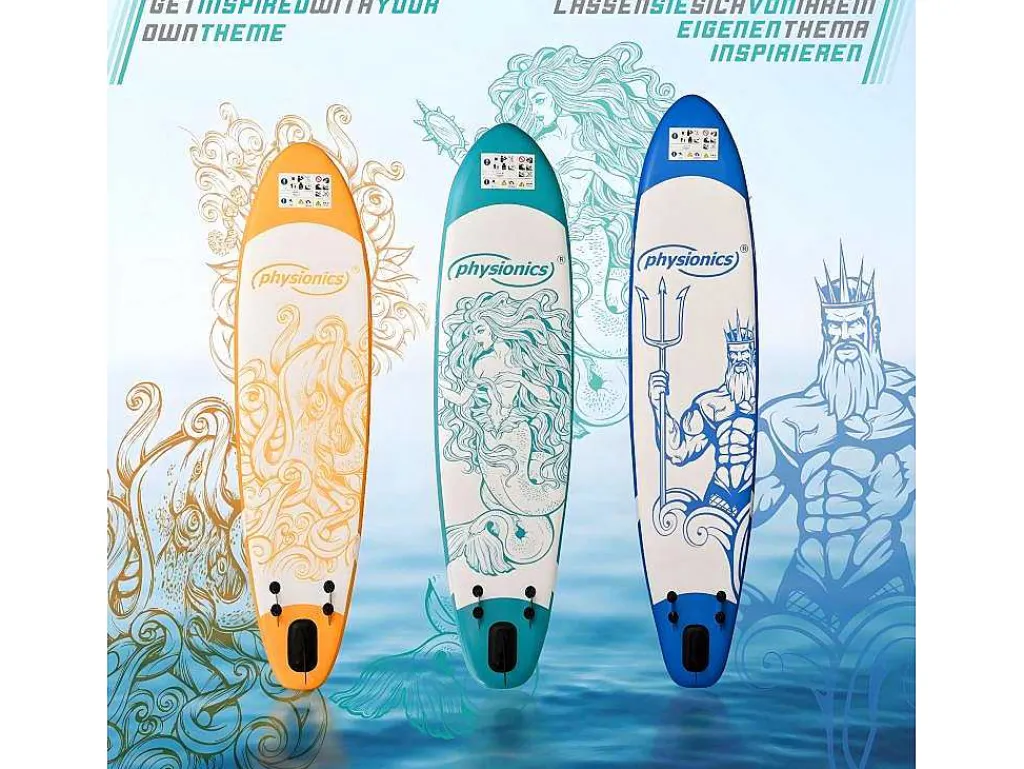 Sup Board Nymphe 320 Cm - Mintgroen - Incl. Accessoires-Vente-unique Discount