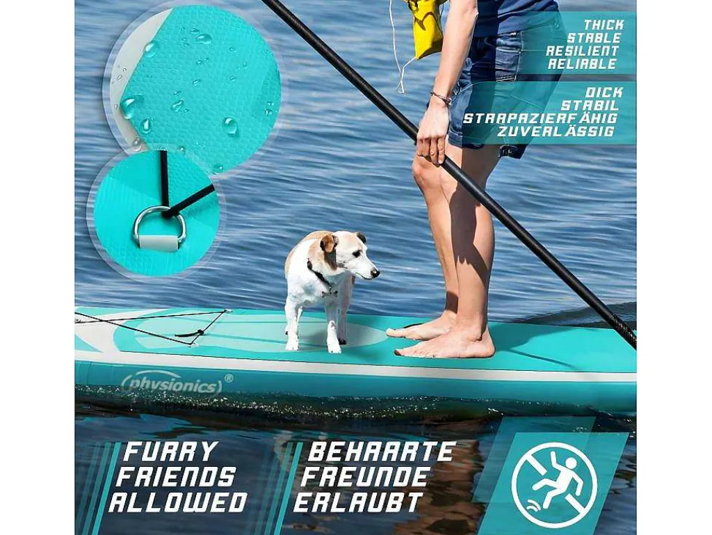 Sup Board Nymphe 320 Cm - Mintgroen - Incl. Accessoires-Vente-unique Discount
