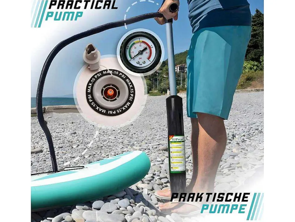 Sup Board Nymphe 320 Cm - Mintgroen - Incl. Accessoires-Vente-unique Discount