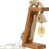 Tafellamp Van Grenen Karatas - Handgemaakt - H35 Cm-OZAIA Online