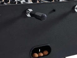 Tafelvoetbal Lionel Van Mdf - L153 X B77,6 X H96 Cm - Zwart-Vente-unique Online