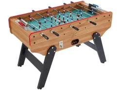 Tafelvoetbal Met Muntautomaat Henry Van Mdf - L153 X B77,6 X H96 Cm - Eikenkleur-Vente-unique Online