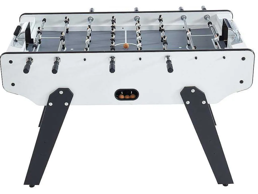 Tafelvoetbal Suarez Van Mdf - L153 X B77,6 X H96 Cm - Wit-Vente-unique Clearance