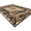 Tapijt Bcf Morad Lisc Bladeren Agawa Klassiek - Beige 140X200 Cm-RugsX Online