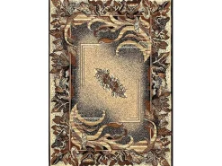 Tapijt Bcf Morad Lisc Bladeren Agawa Klassiek - Beige 140X200 Cm-RugsX Online