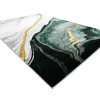 Tapijt Emerald Exclusief 1017 Glamour, Stijlvol Marmer Fles Groen / Go 140X190 Cm-RugsX Sale