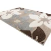 Tapijt Feel 1602/15055 Bloemen , Beige / Grijskleuring 200X290 Cm-RugsX Best