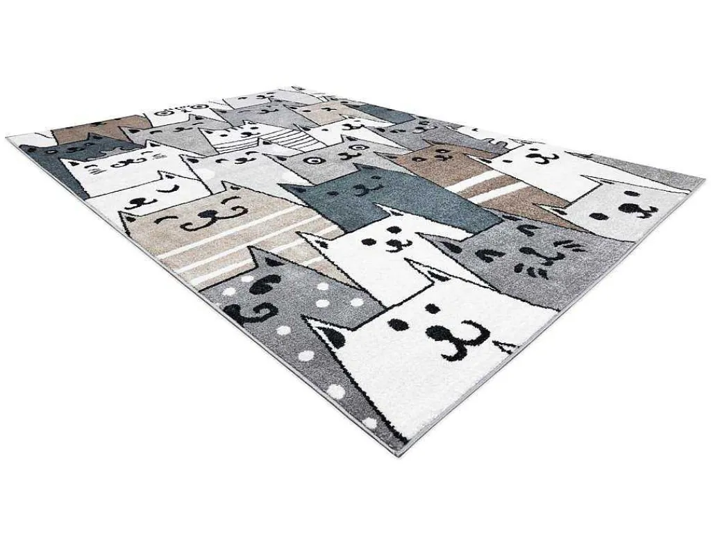 Tapijt Fun Pets Voor Kinderen, Dieren Multi 280X370 Cm-RugsX Outlet