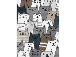 Tapijt Fun Pets Voor Kinderen, Dieren Multi 280X370 Cm-RugsX Outlet
