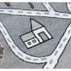 Tapijt Fun Strade Voor Kinderen, Straat, Stad Van Grijs 200X290 Cm-RugsX Hot