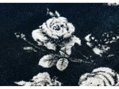 Tapijt Gnab 60642734 Bloemen , Rozekleuringe Blauw / Wit 140X200 Cm-RugsX Clearance