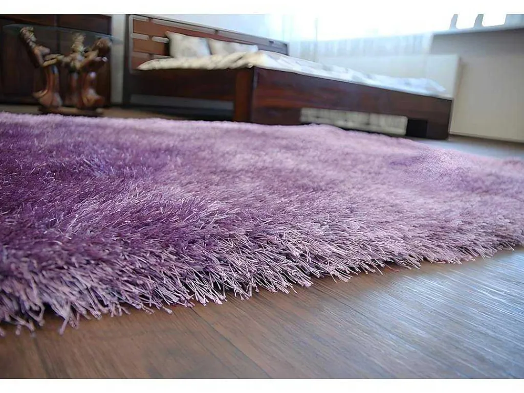 Tapijt Love Shaggy Patroon 93600 Lila 160X230 Cm-RugsX New