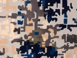 Tapijt Met Geometrisch Design Van 100% Handgeweven Wol - 160 X 230 Cm - Meerdere Kleuren - Irving-OZAIA