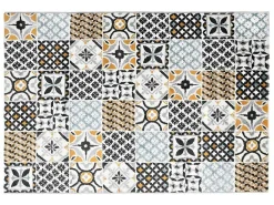 Tapijt Met Vloertegeleffect Ornico - 120 X 170 Cm - Meerkleurig-OZAIA Clearance