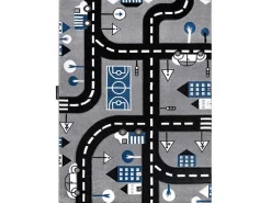 Tapijt Petit City Stad Straat Grijskleuring 200X290 Cm-RugsX Best