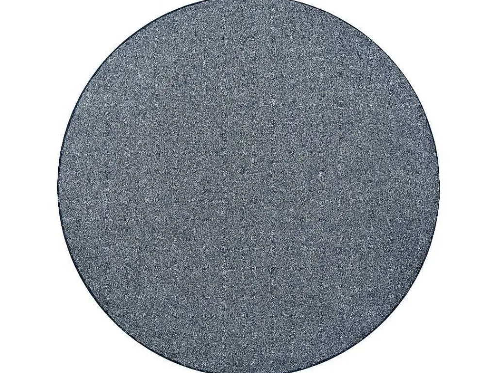 Tapijt Rond Excellence Blauw 897, Glad, Melange Cercle 200 Cm-RugsX Discount