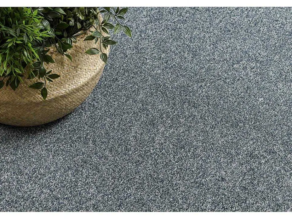 Tapijt Rond Excellence Blauw 897, Glad, Melange Cercle 200 Cm-RugsX Discount