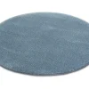 Tapijt Rond Shaggy Micro Grijskleuring Cercle 100 Cm-RugsX Sale