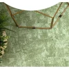 Tapijt Rond Solid Groen 20 Beton Cercle 100 Cm-RugsX Online
