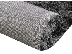 Tapijt Shaggy Dolce Antraciet - Polyester - 120 X 170 Cm-OZAIA Sale