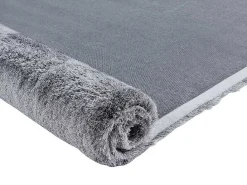 Tapijt Shaggy Glitter 160 X 230 Cm - Zilverkleurig-OZAIA Hot