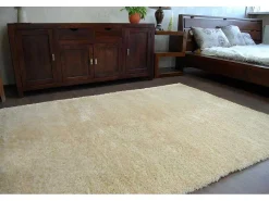 Tapijt Shaggy Narin P901 Knoflook Goud 120X170 Cm-RugsX Outlet