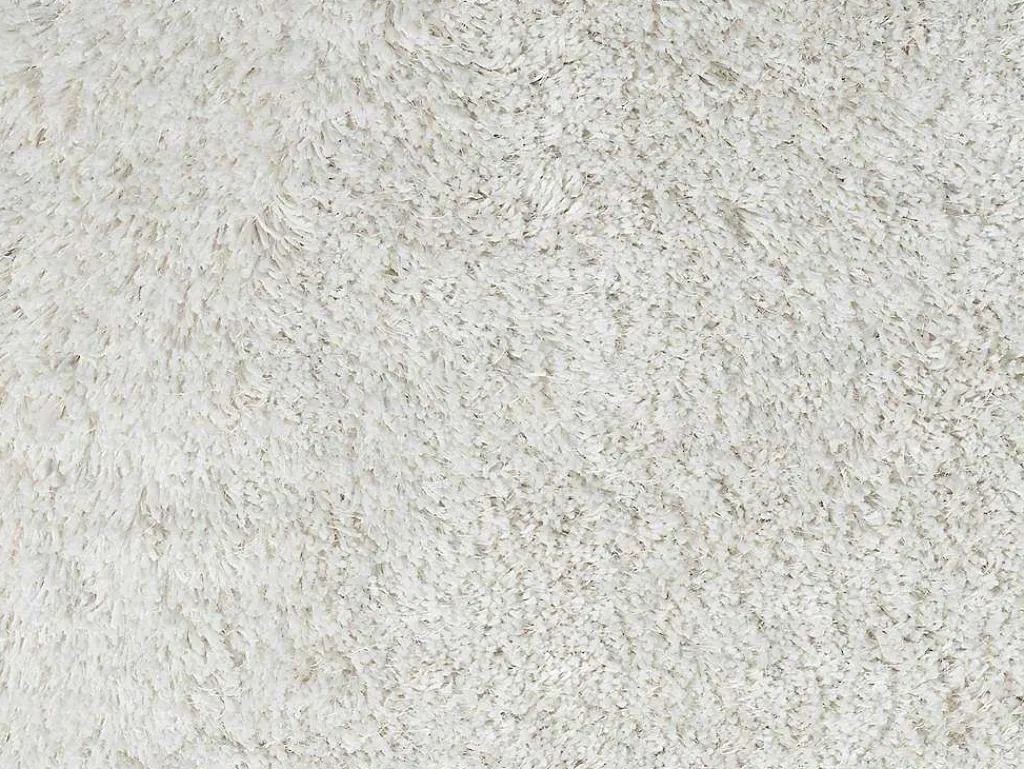 Tapijt Shaggy Van Microvezel Harvey - Polyester - Wit - 160 X 230 Cm-OZAIA Best