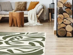 Tapijt Van Vinyl Met Tropisch Motief - 120 X 180 Cm - Groen - Imaza-OZAIA Outlet