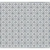 Tapijt Van Vinyl Met Vloertegelmotief Terquise - 120 X 180 Cm - Blauw En Wit-OZAIA Best