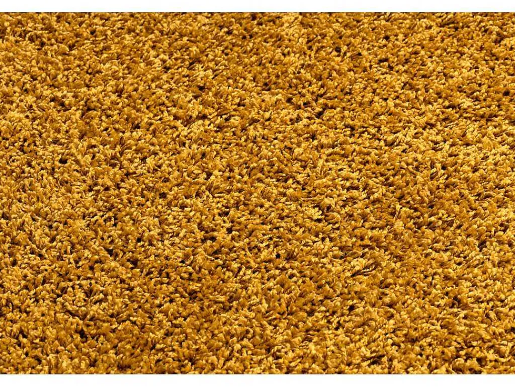 Tapijt, Vloerbekleding Soffi Shaggy 5Cm Goud - Voor Keuken, Naar De Ga 60X300 Cm-RugsX Hot