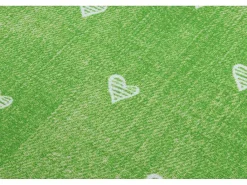 Tapijt Voor Kinderen Hearts Jeans Gewreven Harten, Kinderen - Groen 300X450 Cm-RugsX Sale