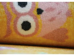 Tapijt Voor Kinderen Owls Geel Uilen 200X400 Cm-RugsX Outlet