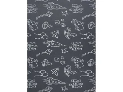 Tapijt Voor Kinderen Toys Speelgoed, Om Mee Te Spelen, Kinderen - Grij 400X500 Cm-RugsX Outlet