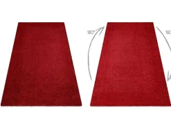 Tapijt Wasbaar , Mood 71151011 Modern - Rood 240X340 Cm-RugsX Hot