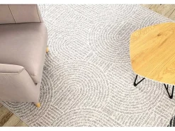 Tapijt Wol Angel 7901 / 52022 Geometrisch Beige / Grijs 200X300 Cm-RugsX Hot