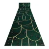 Tapijtloper Emerald Exclusief 1016 Glamour, Stijlvol Art Deco, Marmer 80X120 Cm-RugsX Online