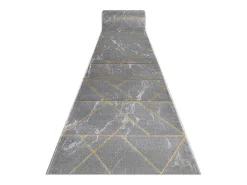 Tapijtloper Emerald Exclusief 1012 Glamour, Stijlvol Marmer, Geometris 80X140 Cm-RugsX