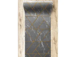Tapijtloper Emerald Exclusief 1012 Glamour, Stijlvol Marmer, Geometris 80X140 Cm-RugsX