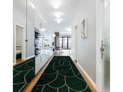 Tapijtloper Emerald Exclusief 1016 Glamour, Stijlvol Art Deco, Marmer 80X210 Cm-RugsX