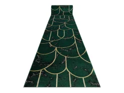 Tapijtloper Emerald Exclusief 1016 Glamour, Stijlvol Art Deco, Marmer 80X110 Cm-RugsX Online