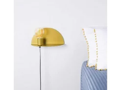 Taranto Wandlamp, Goud, 30 X 15 X 15 Cm,-EPIKASA