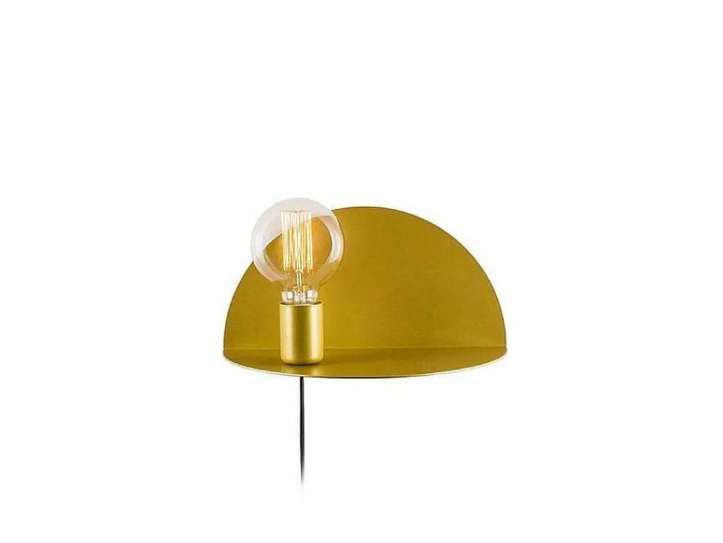 Taranto Wandlamp, Goud, 30 X 15 X 15 Cm,-EPIKASA