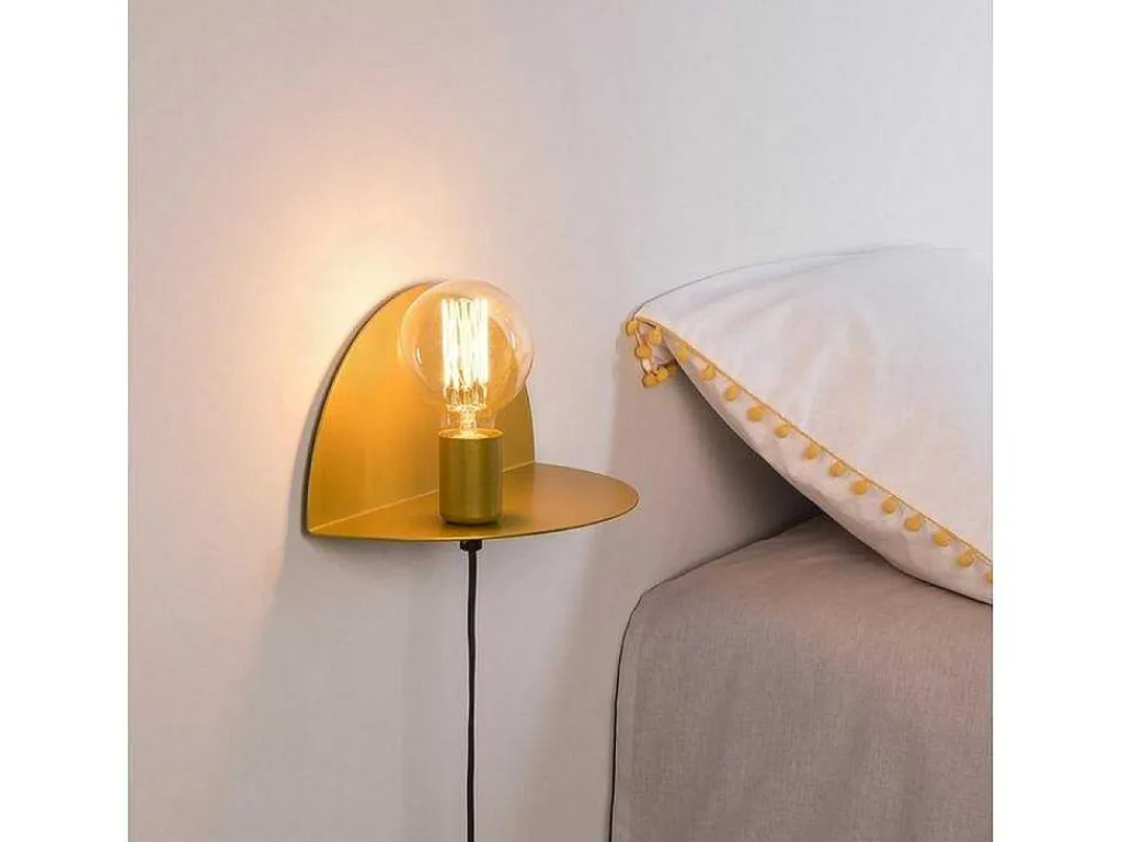 Taranto Wandlamp, Goud, 30 X 15 X 15 Cm,-EPIKASA