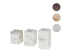 Theelichthouder Mcw-C58 (3 Stuks), Wit-Vente-unique Online