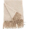 Toby Plaid 170X130Cm Beige, Wit.-Venture Home Online