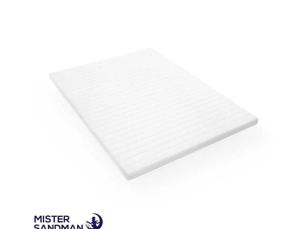 Topmatras 180X200 Cm Met Stevige Ondersteuning - Afneembare En Wasbare Hoes Voor Optimale Hygiene-MISTER SANDMAN Outlet