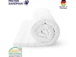 Topmatras 90X200 Cm Met Stevige Ondersteuning - Afneembare En Wasbare Hoes Voor Optimale Hygiene-MISTER SANDMAN