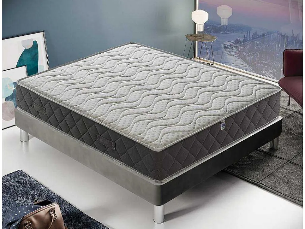 Traagschuimmatras - 11 Comfortzones - Silver Safe-Hoes 105 X 190 Cm-I Love Sleep Discount